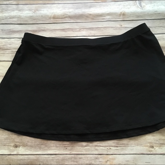 anne cole swim skirt